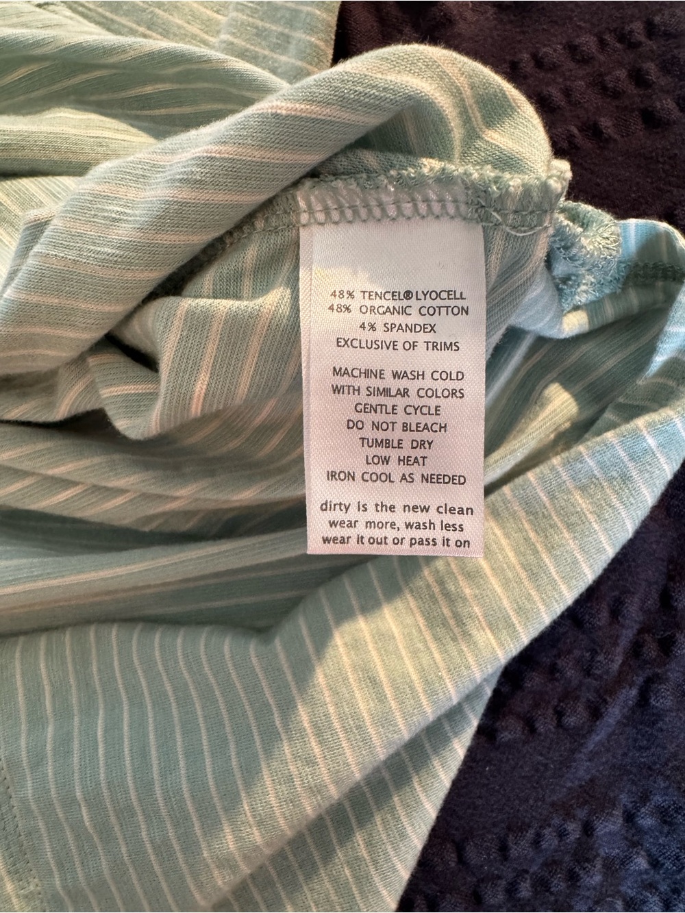 Toad&Co Samba Paseo Midi Sleeveless Dress - Green & White Striped Sz M - Picture 7 of 9